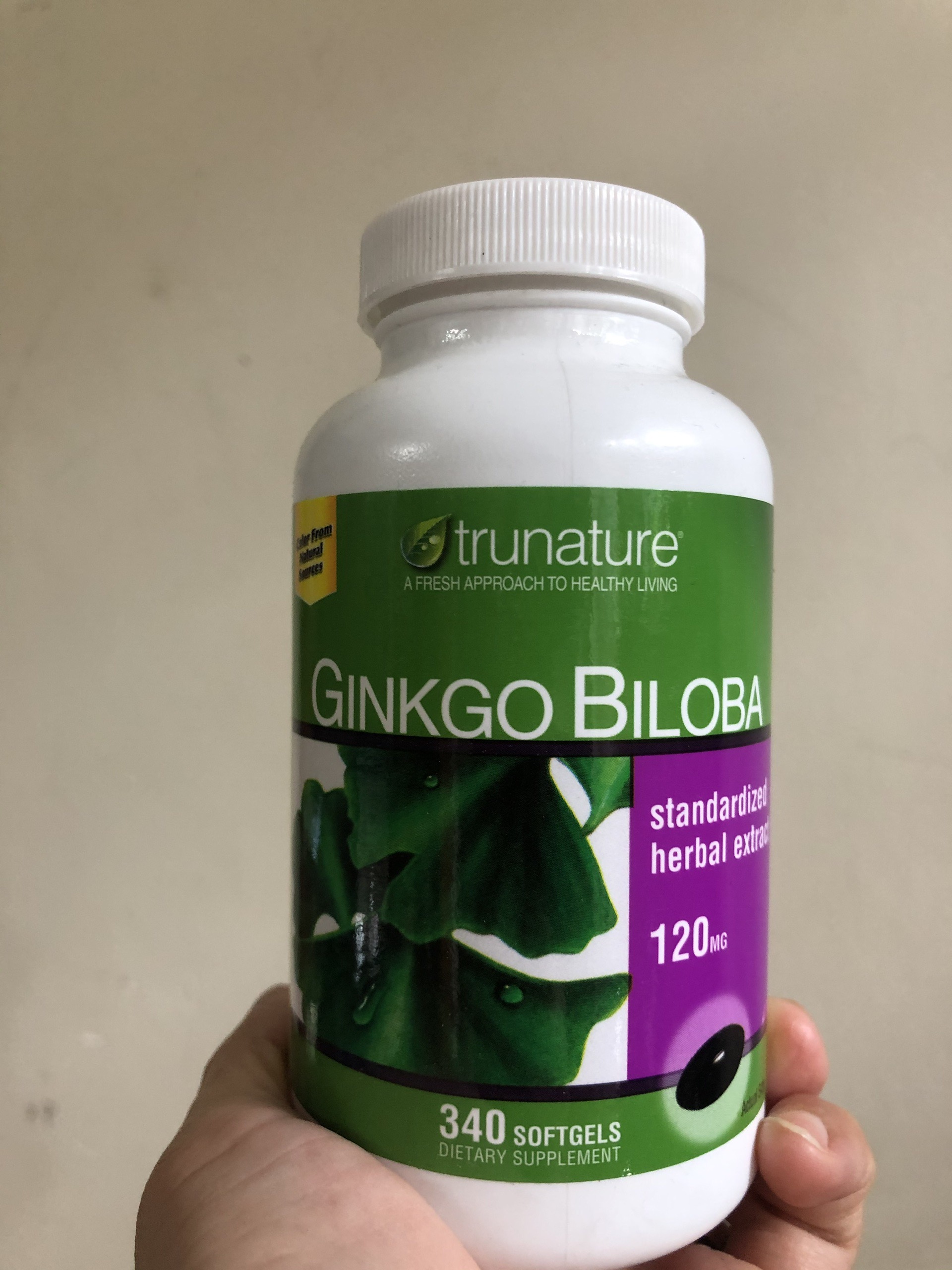 [HCM]Dưỡng não Ginkgo Biloba 120 mg with Vinpocetine