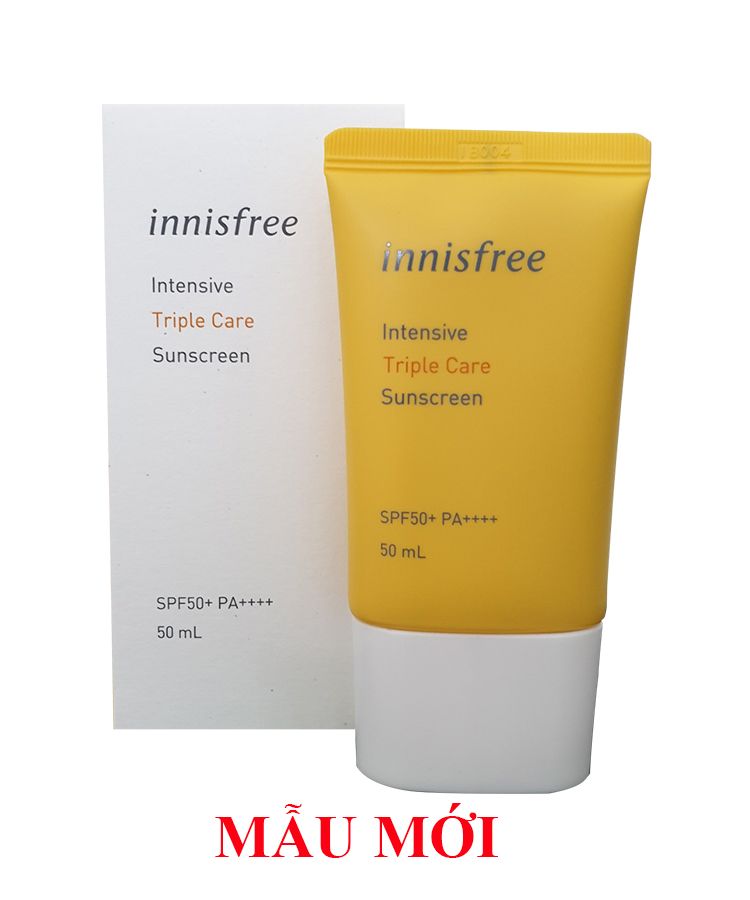 Kem chống nắng ba tác dụng Innisfree Perfect UV Protection Cream Triple Care SPF50 PA+++