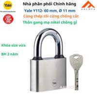 Ổ khoá treo Yale Y112/60/132/1 size 60 giữ chìa. Ổ khoá bấm chống trộm chống cắt dùng được ngoài trời- NPP AALock