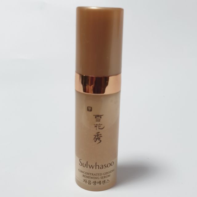 [Hcm]Tinh Chất Chống Lão Hoá Từ Nhân Sâm Sulwhasoo Concentrated Ginseng Renewing Serum 5Ml Mới Sản Phẩm Có Nguồn Gốc Xuất Xứ Rõ Ràng Dễ Dàng Sử Dụng Cam Kết Sản Phẩm Y Như Hình