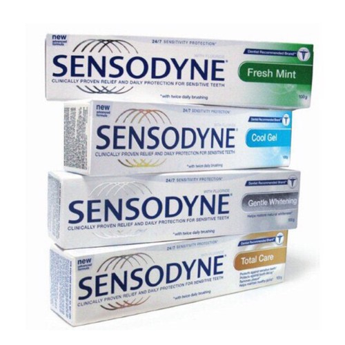 [HCM]????Kem đánh răng SENSODYNE tặng kèm bàn chải ??