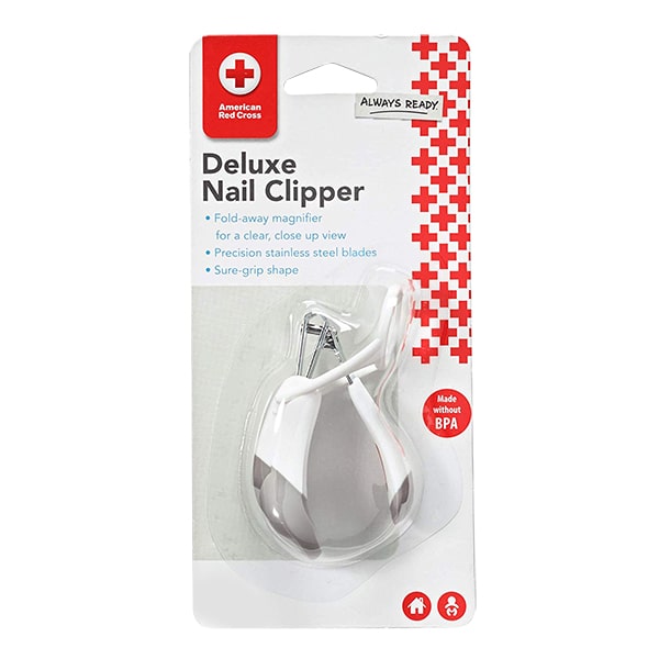 [Hcm]Bấm Móng Tay Có Kính Lúp Cho Bé The First Years American Red Cross Deluxe Nail Clipper