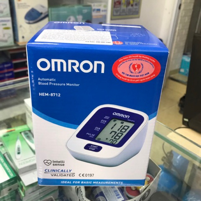 [Hcm]Chính Hãng Omron - Máy Đo Huyết Áp Bắp Tay Omron Hem - 8712 + Bộ Đổi Nguồn ( Bảo Hành 5 Năm)