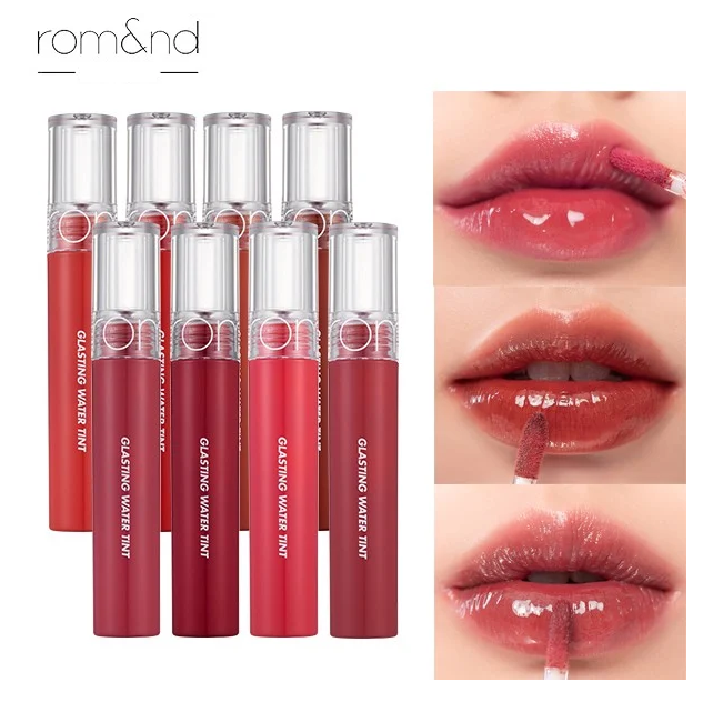 [HCM]Son Tint Nước Siêu Lì Lâu Trôi Romand Glasting Water Tint 4g [ Hạn sử dụng: Tháng 4/2022 ]