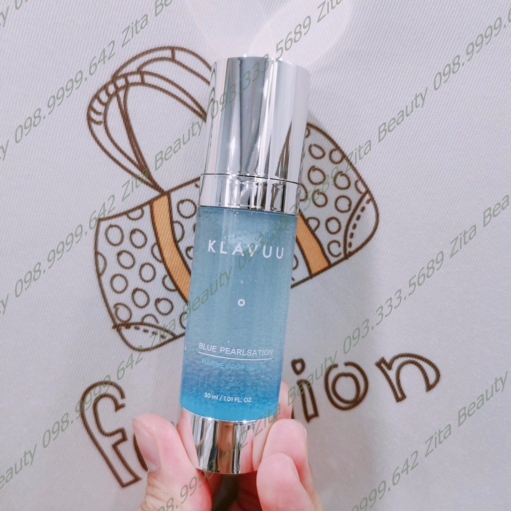 [Hcm]Tinh Chất Serum Làm Sáng Và Chống Nhăn Da Klavuu Blue Pearlstation Marine Drop 30Ml Chính Hãng - 7103