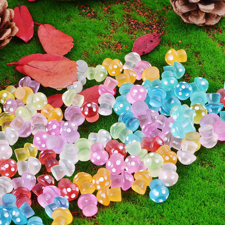 (CHARM GIÁ RẺ CÓ TÚI MÙ) COMBO 5/10 CHARM DẠ QUANG PHÁT SÁNG MINI TRONG BÓNG ĐÊM DÙNG TRANG TRÍ HAY 