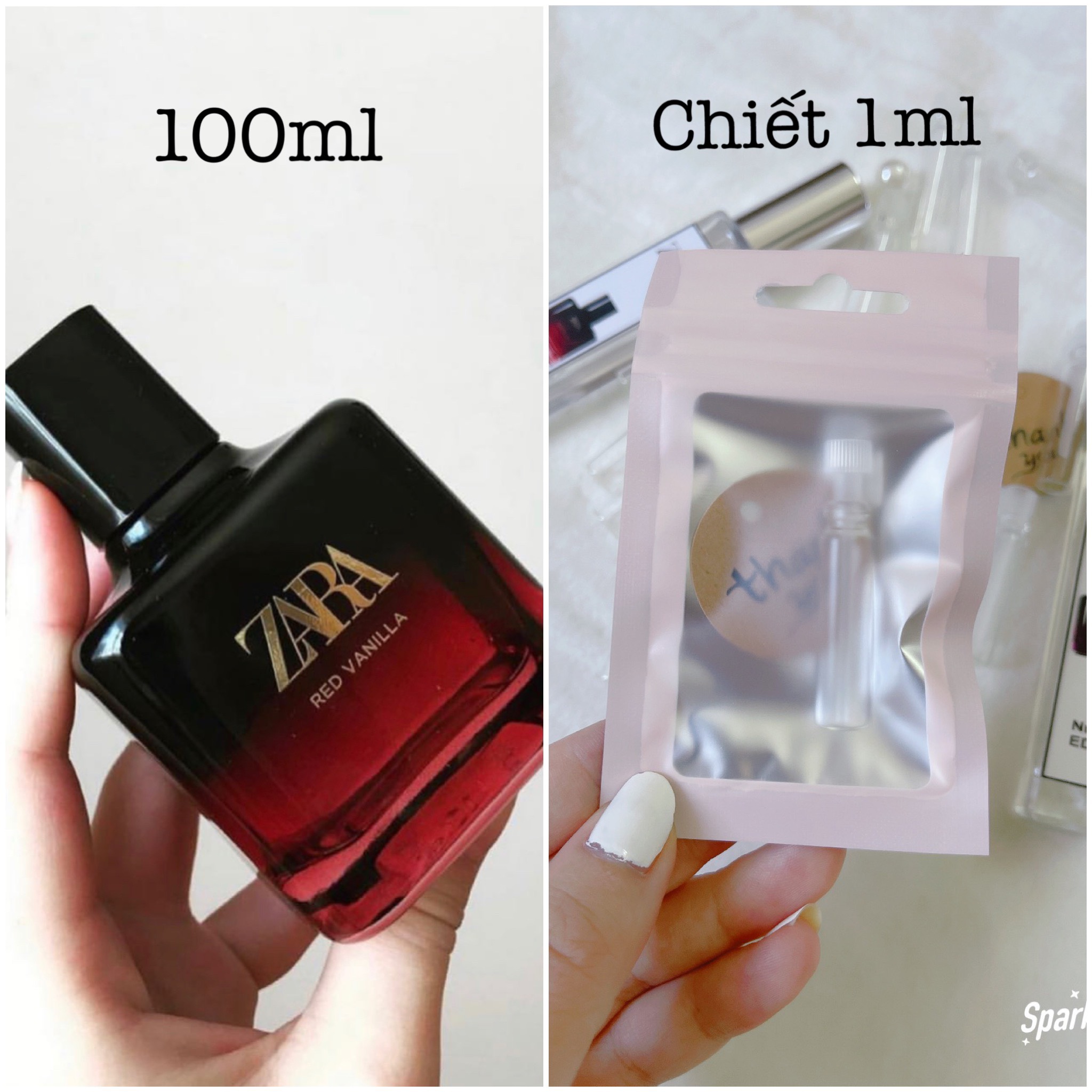 [ Chính Hãng ] Nước Hoa Chiết 1Ml Red Vanilla/ Nuit