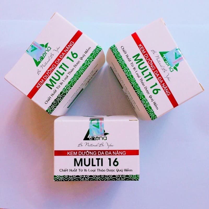 Combo 3 Kem Multi 16 Hũ 30G (Mẫu Mới)