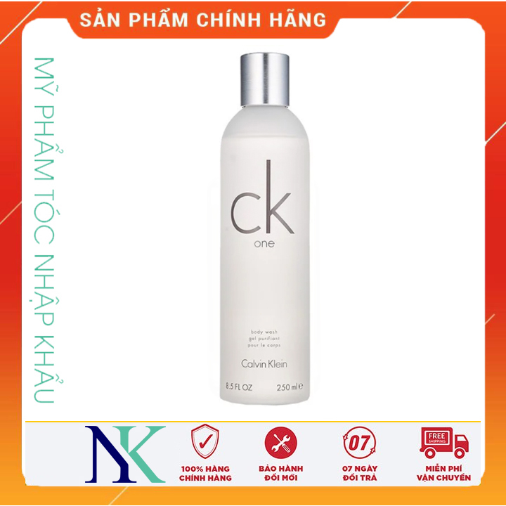 [HCM]Sữa Tắm Nước Hoa Calvin Klein Ck One Body Wash Gel 250Ml