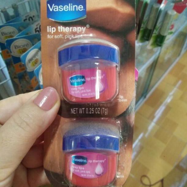 Combo Hai Hủ Dưỡng Môi Vaseline