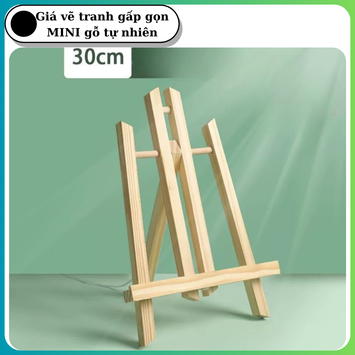 [HÀNG NHẬP KHẨU] Giá vẽ tranh mini gỗ thông tự nhiên giá vẽ tranh cho bé-Kệ đỡ trưng bày mẫu