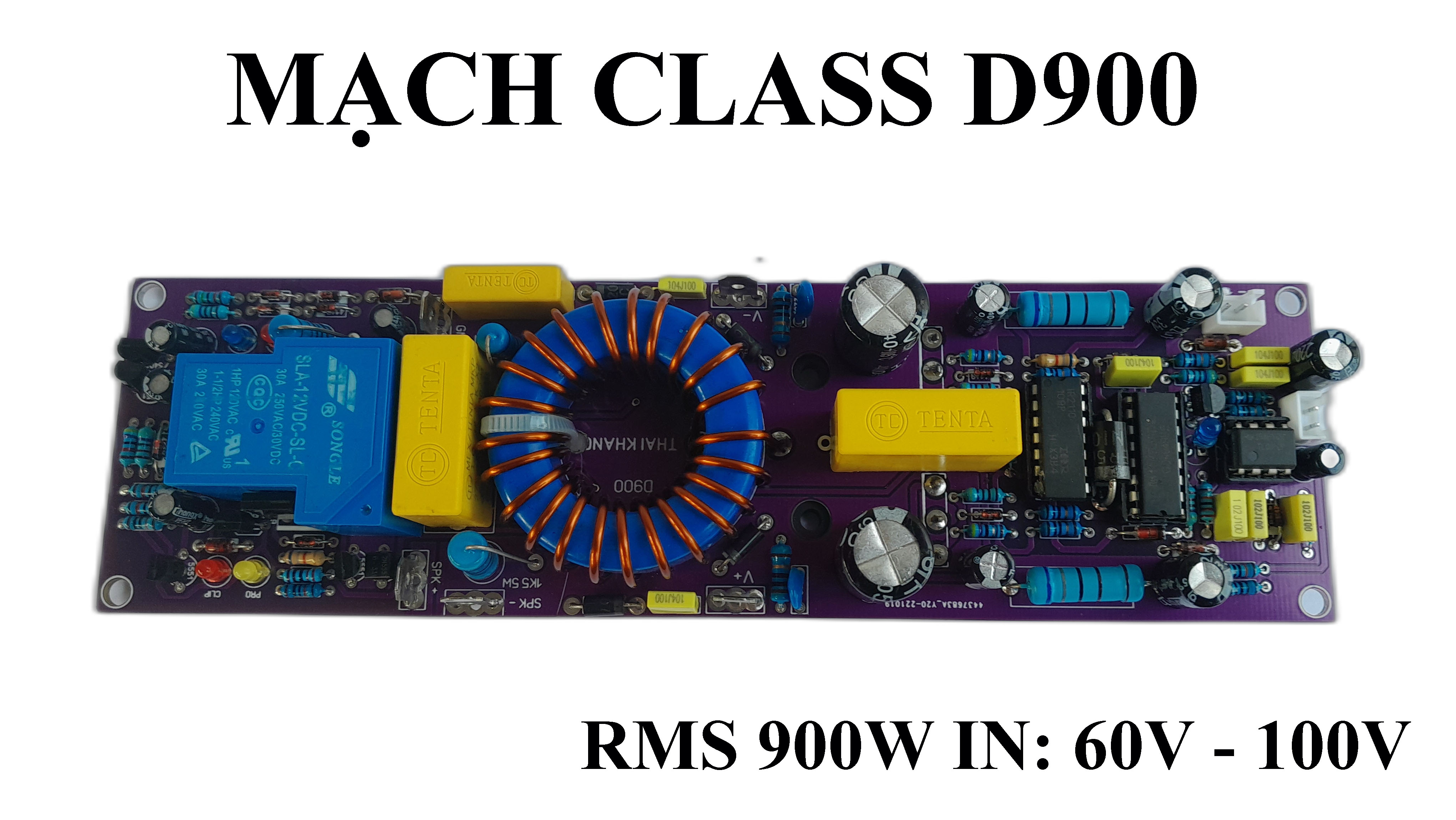 Mạch Công Suất Class D900