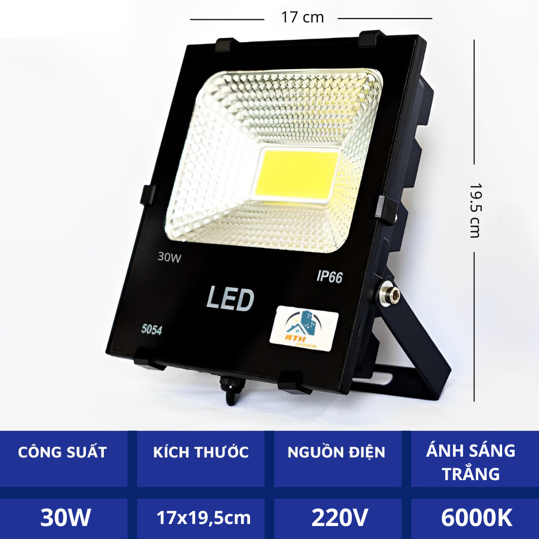 Đèn pha led ngoài trời công xuất 50W100w200w ATH LIGHTING Điện 220v chiếu sáng biển quảng cáo nhà xưởng sân bóng bảng hiệu chống nước tuyệt đối