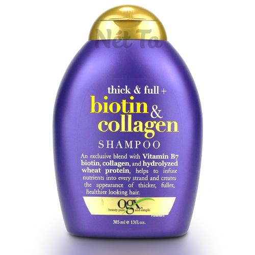 Dầu gội Ngăn ngừa rụng tóc OgX Biotin &amp; Collagen 385ml