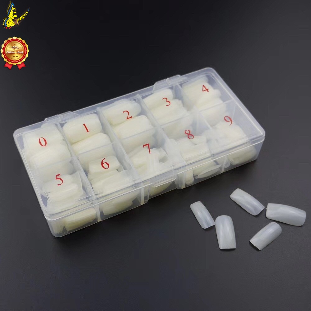 Móng úp móng nối tay hộp 500 móng
