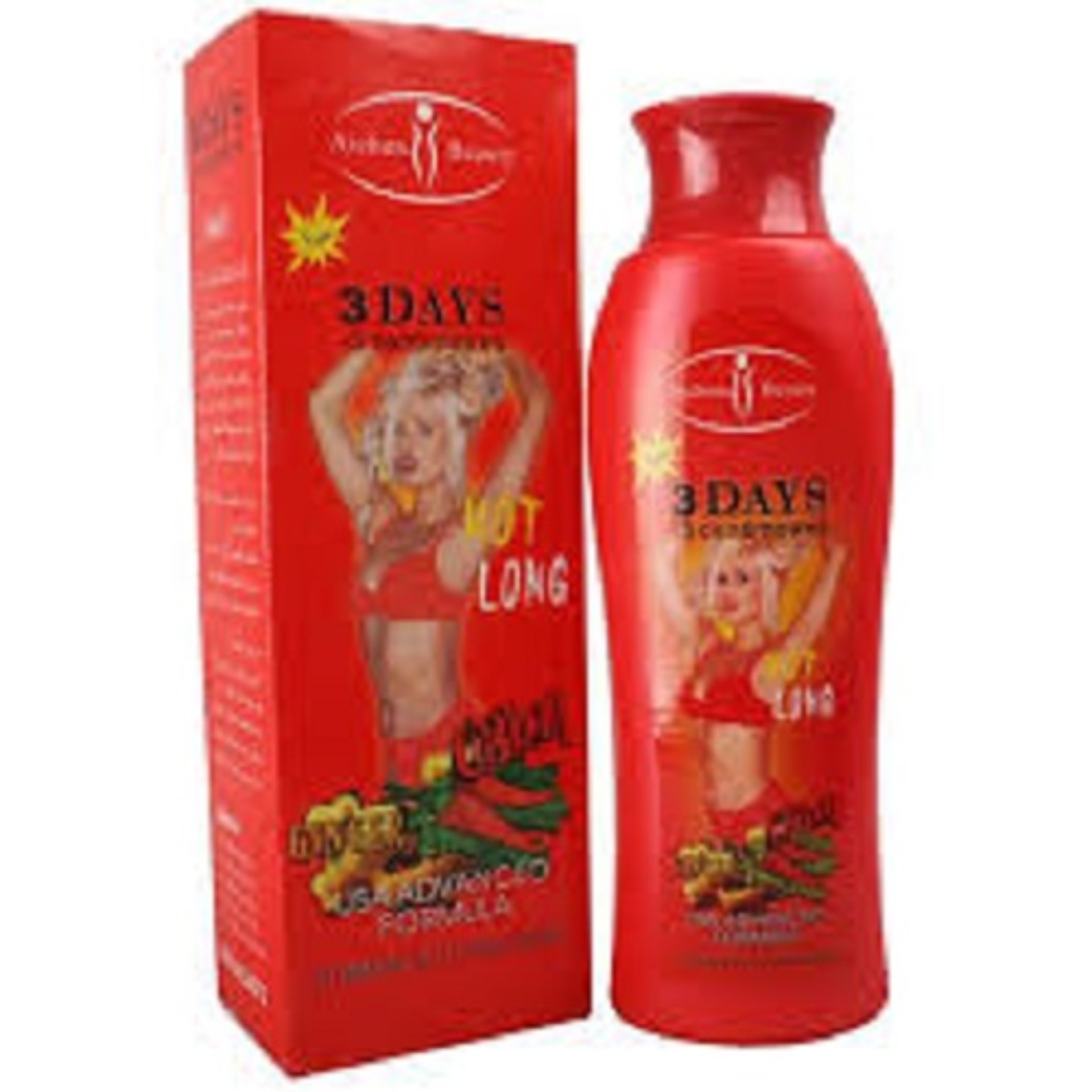 Kem Tan Mỡ 3 Days Hot Long 200Ml