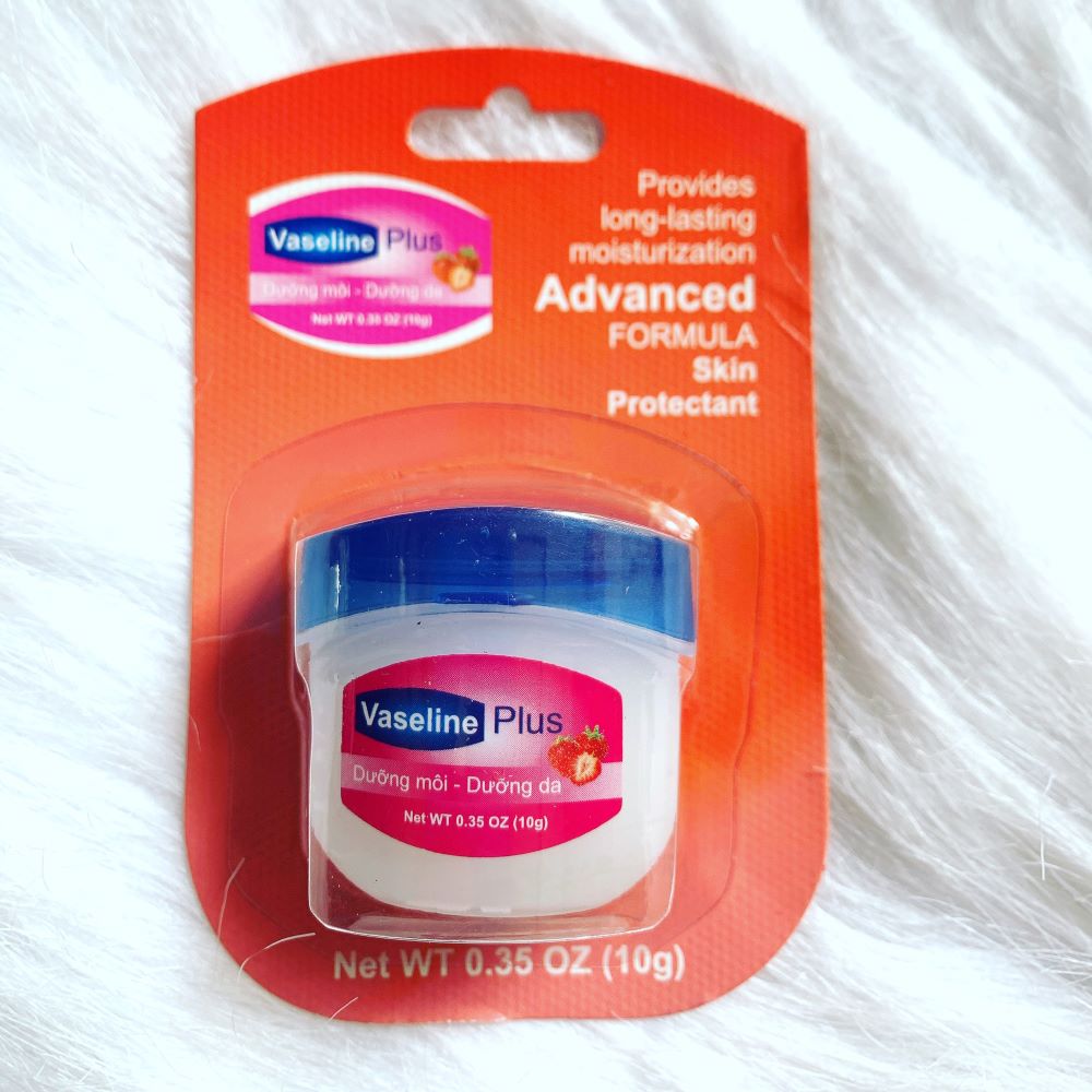 Sáp Dưỡng Ẩm Vaseline Plus 10G Dưỡng Môi - Dưỡng Da