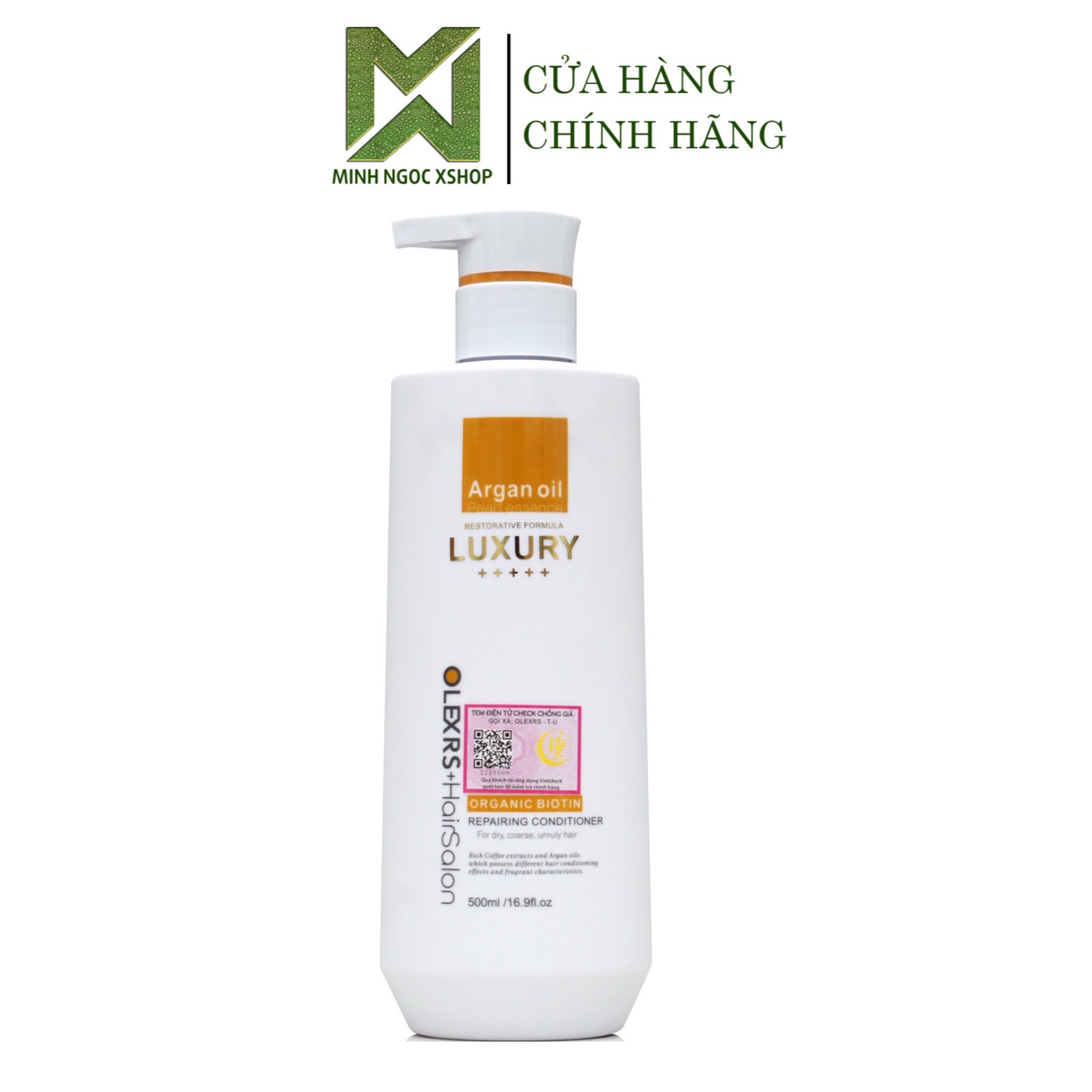 Dầu gội xả phục hồi chống rụng tóc Olexrs Hair Salon Luxury 500ML mùi mớ