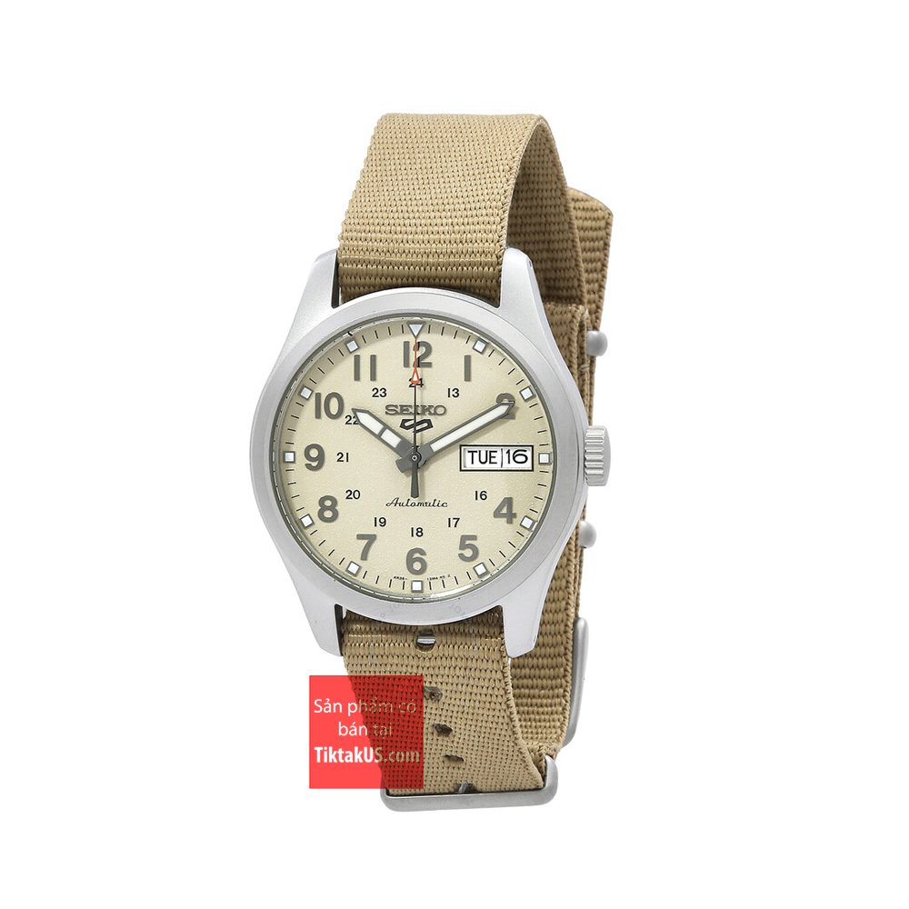Đồng hồ nam Seiko 5 Sport SRPJ83K1 Field Watch Đồng hồ lính Automatic size 36mm vỏ thép chống nước