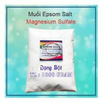 [Hcm]Epsom Salt (Powder) 1Kg