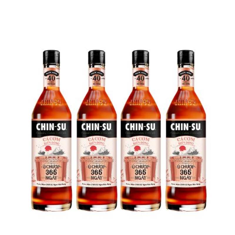 Nước Mắm CHIN-SU Ủ Chượp 365 Ngày 40 Độ Đạm chai 700ml