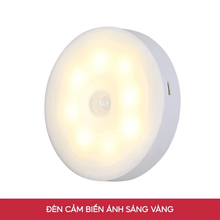 Đèn Led Cảm Biến Chuyển Động Đèn Cảm Ứng Gắn Tường Cầu Thang Tủ Quần Áo Thông Minh Sạc USB