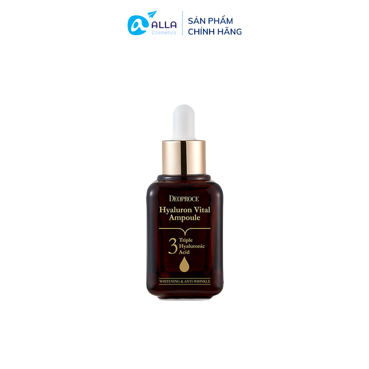 [HCM]Tinh chất dưỡng Củng cố kết cấu da & Dưỡng da mạnh khỏe Deoproce Hyaluron Vital Ampoule 50ml