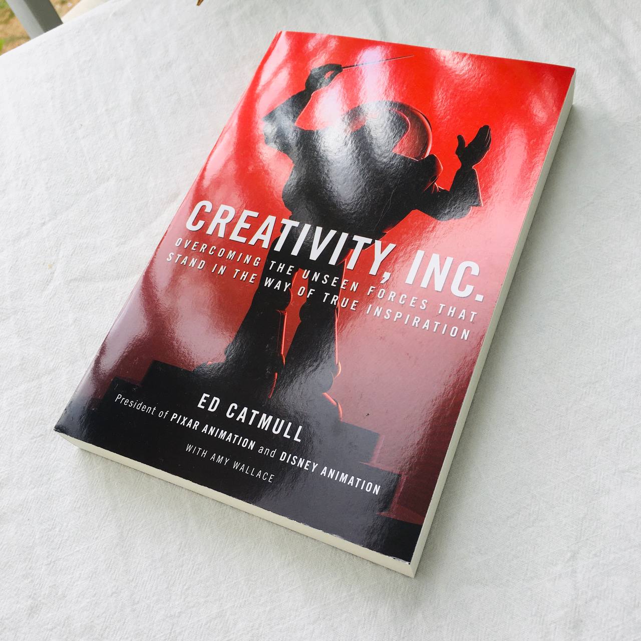 Sách Creativity Inc : Overcoming the unseen forces that stand in the way of true inspiration by Ed Catmull and Amy Wallace..