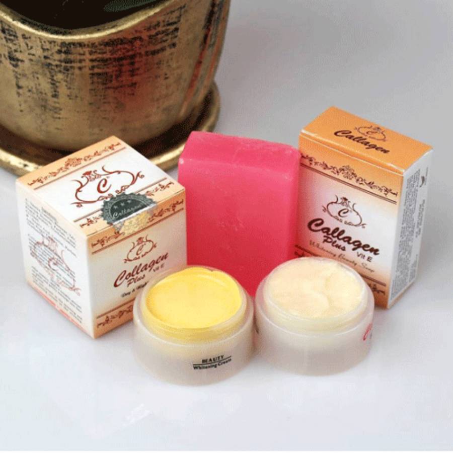[Chính hãng] Bộ kem nám Collagen Plus Vit E