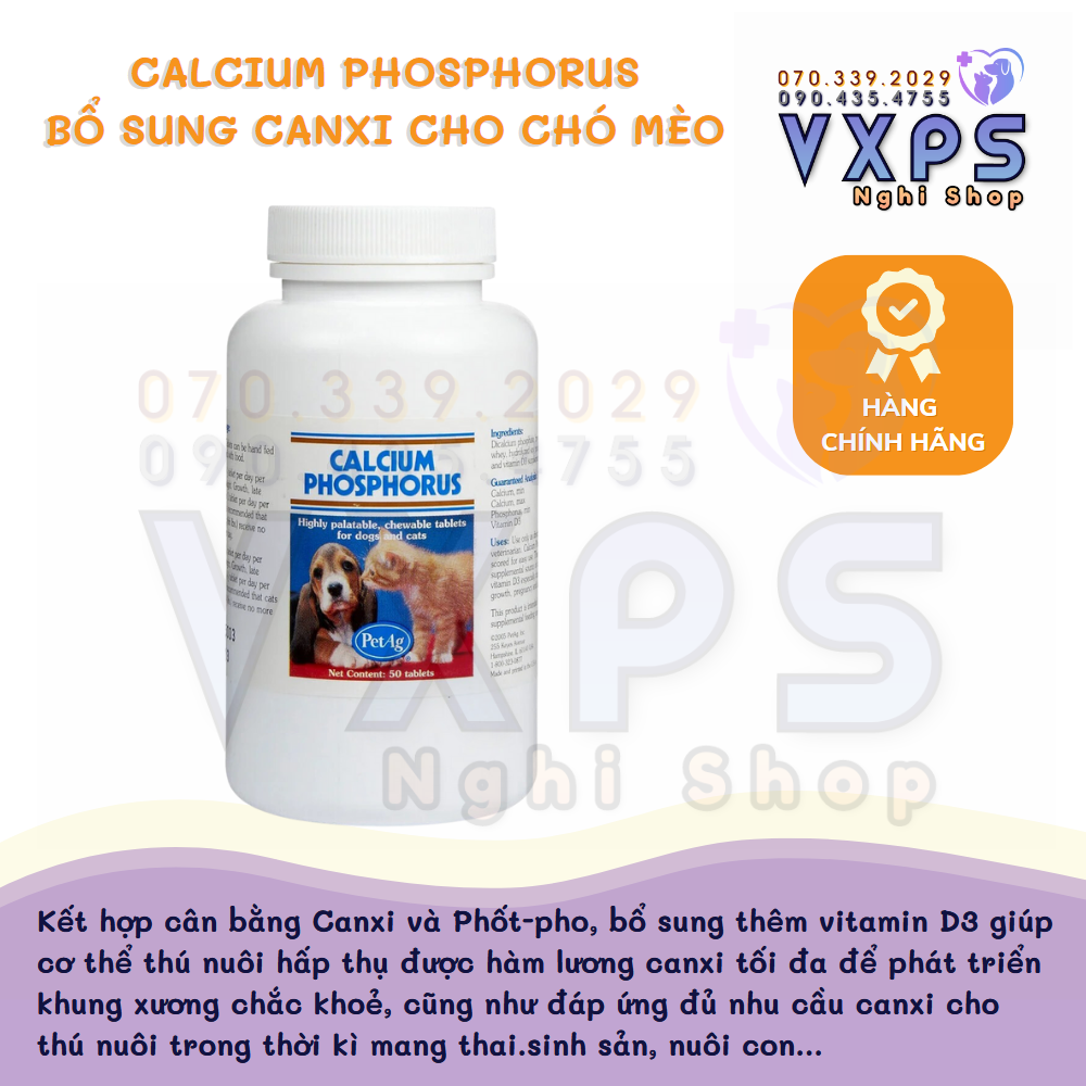 Canxi Calcium Phosphorus