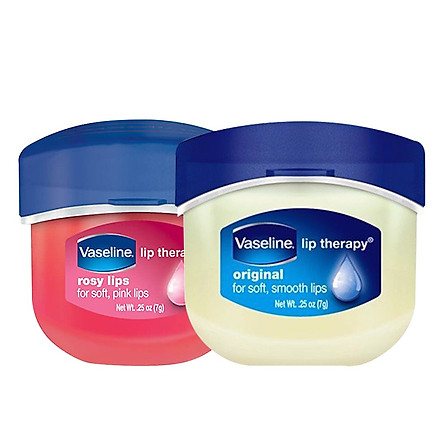 Sáp Dưỡng Ẩm Vaseline Môi Hồng Xinh Với Vaseline Lip Therapy Rosy Lip Môi Mềm Mại Với Lip Therapy Original Sáp Chống Nẻ Dạng Hũ Dưỡng Ẩm Đa Năng 7G - Hami Cosmetics