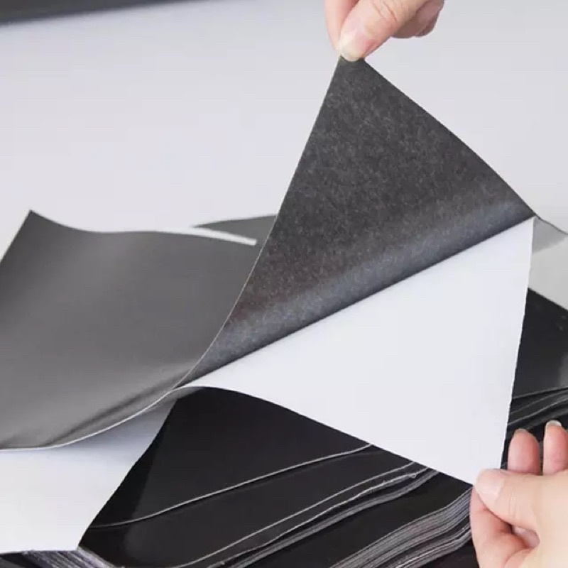 Nam châm lá dẻo a4 có decal keo dán giáo cụ dạy học tiếng anh đồ dùng học tập văn phòng phẩm