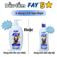 Dầu Tắm Chó Mèo FAY Sạch Ve Rận - 5 Sao 5 Tính Năng - Sạch Ve Khử Mùi Bảo Vệ Chăm Sóc Da Lông