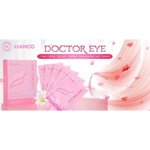 Mặt Nạ Đắp Mắt Hanco Doctor Eye - Tăng Cường Thị Lực