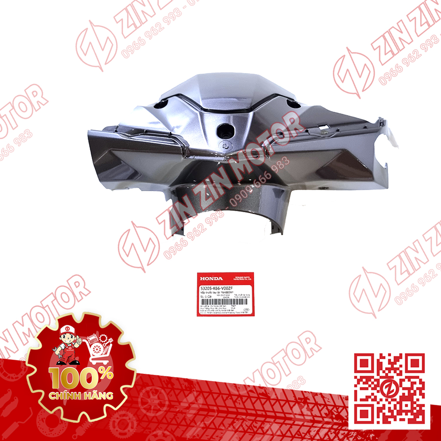 Dàn Áo AB 2016 Dàn Áo Xe Air Blade 125 2016 Xám Đen Phiên Bản Sơn Từ Tính Chính Hãng Honda - ZZM