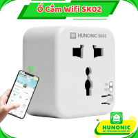 Ổ Cắm Thông Minh Wifi Hunonic SK01 và SK02  Điều Khiển Mọi Thiết Bị Từ Xa Bằng Điện Thoại Hẹn Giờ Bật/Tắt Tự Động