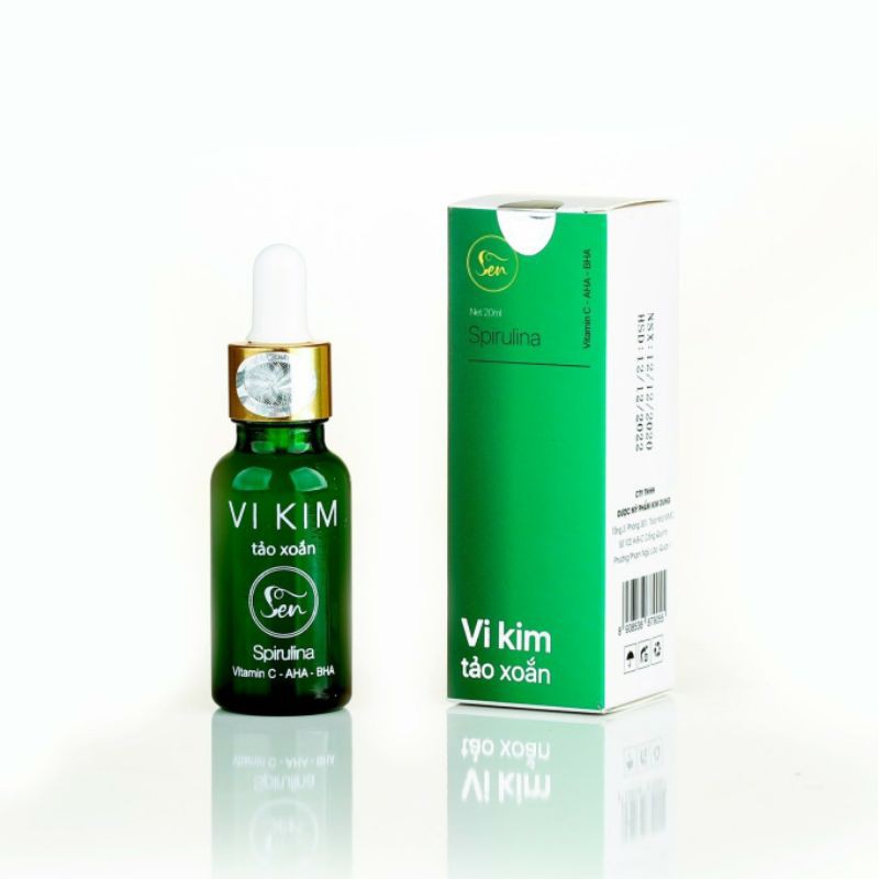 [HCM]Vi Kim Tảo Xoắn Sen - vi tảo bong da đẹp sau 1 tuần