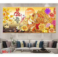 Tranh Laminate Tráng Gương - Tranh Treo Tường Chữ Thư Pháp Vợ Chồng