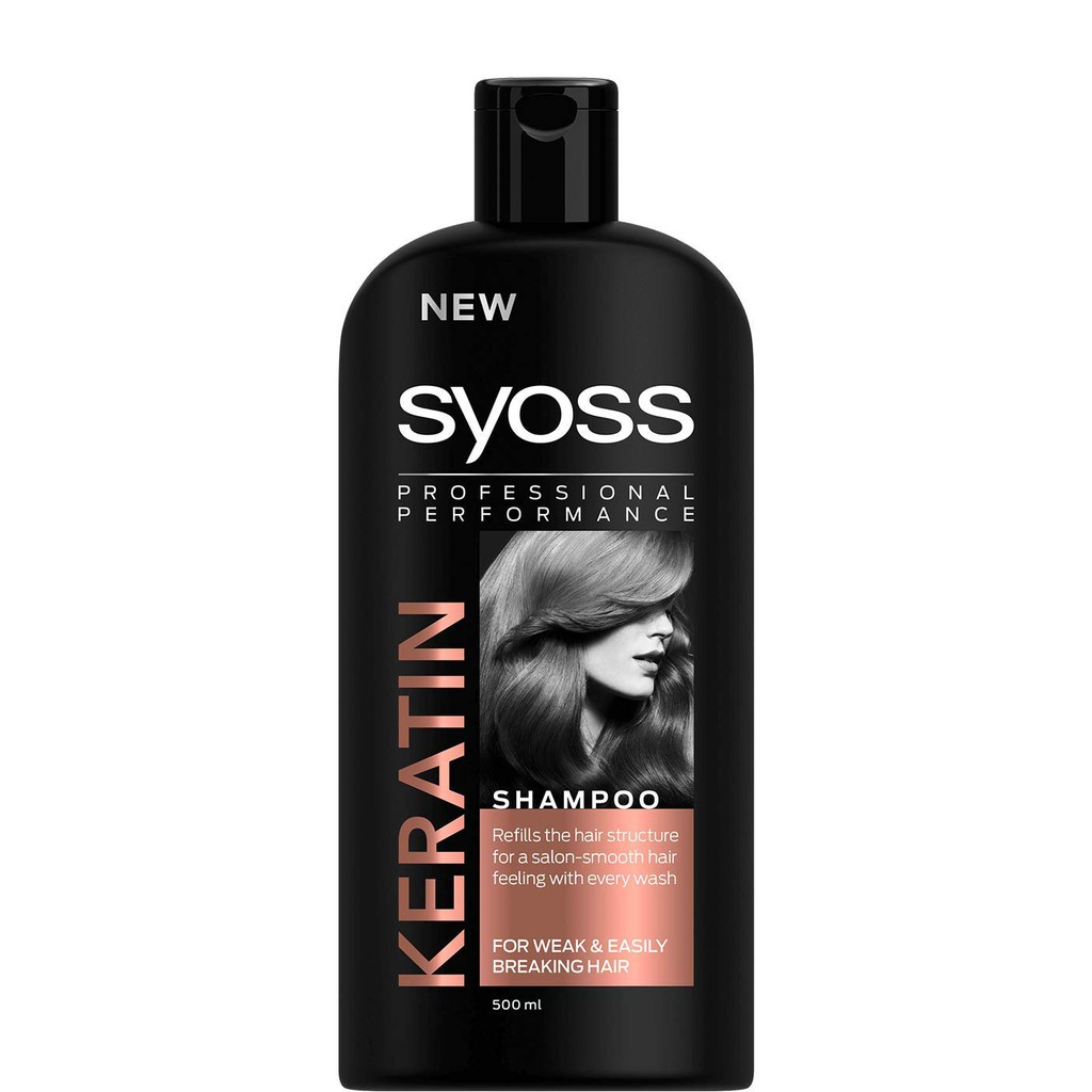 Dầu Gội Syoss Keratin 500 Ml