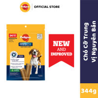 [Mới] Pedigree Dentastix Bánh xương cho chó trung – 7 thanh 14 thanh