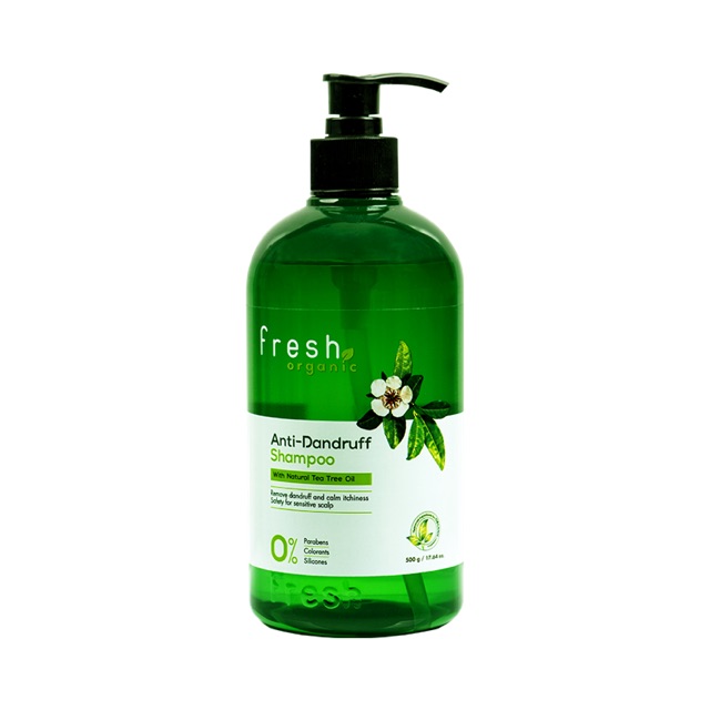 [Hcm]Dầu Gội Tràm Trà Fresh Organic Tea Tree Oil 500G