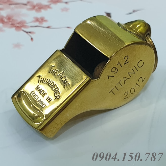 Còi Đồng Acme Thunderer Whistles Titanic 1912-2012 (Polished Brass)