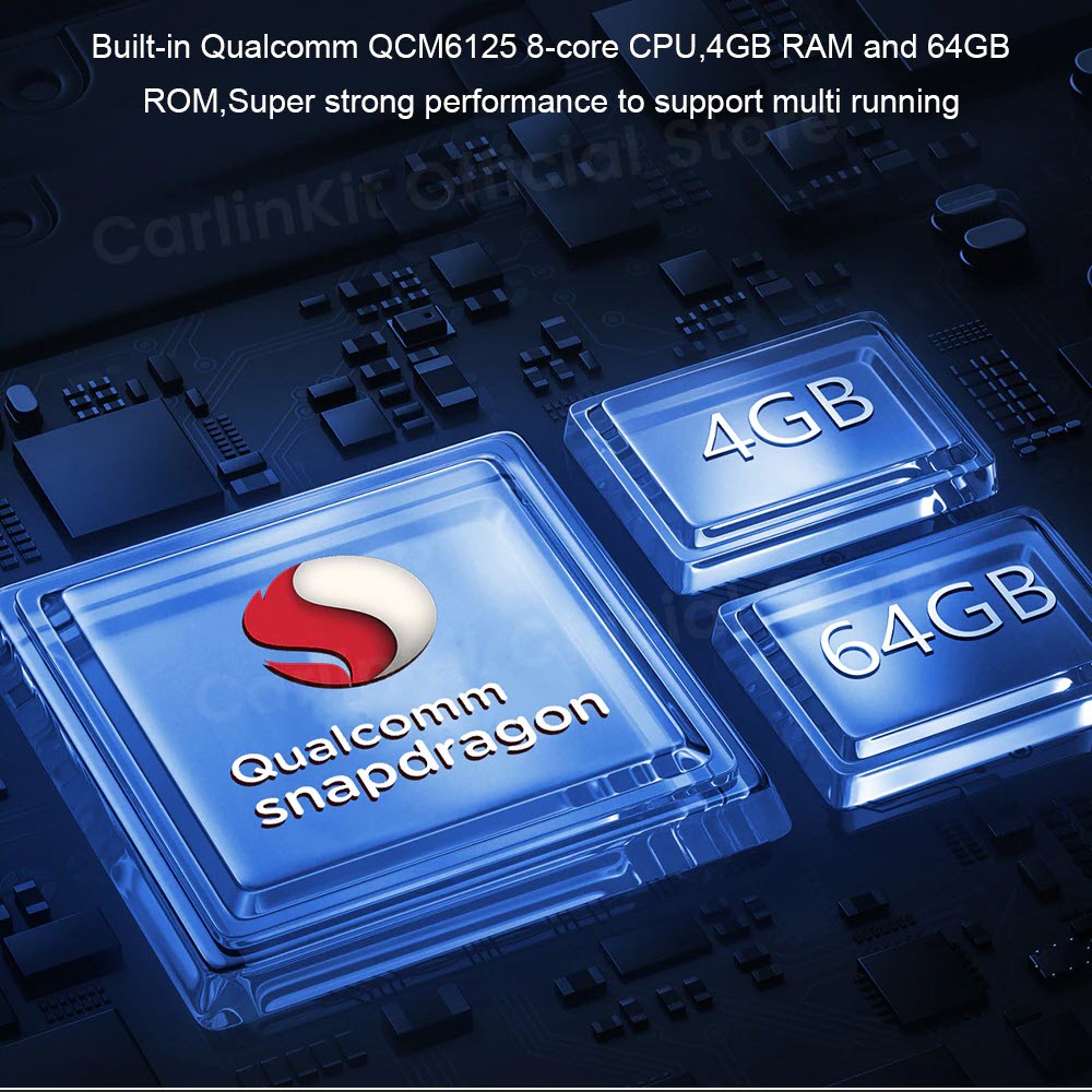 [TẶNG VIETMAP S2] 8Gb+128Gb/4Gb+64Gb Android box 2023 cho ô tô hãng Carlinkit chip Snapdragon 8 nhân kép thế hệ mới nhất