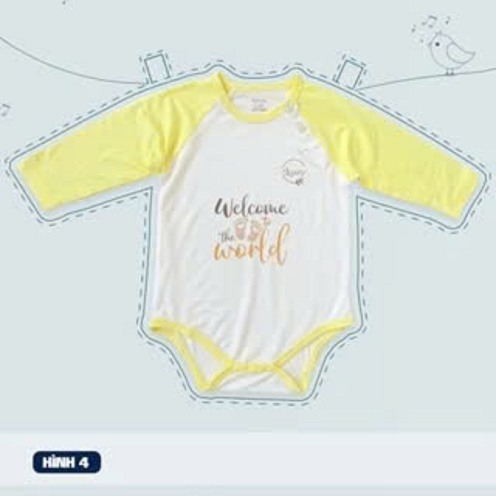 Sale lẻ size sơ sinh 0 đến 6 tháng Luxry vải sợi tre