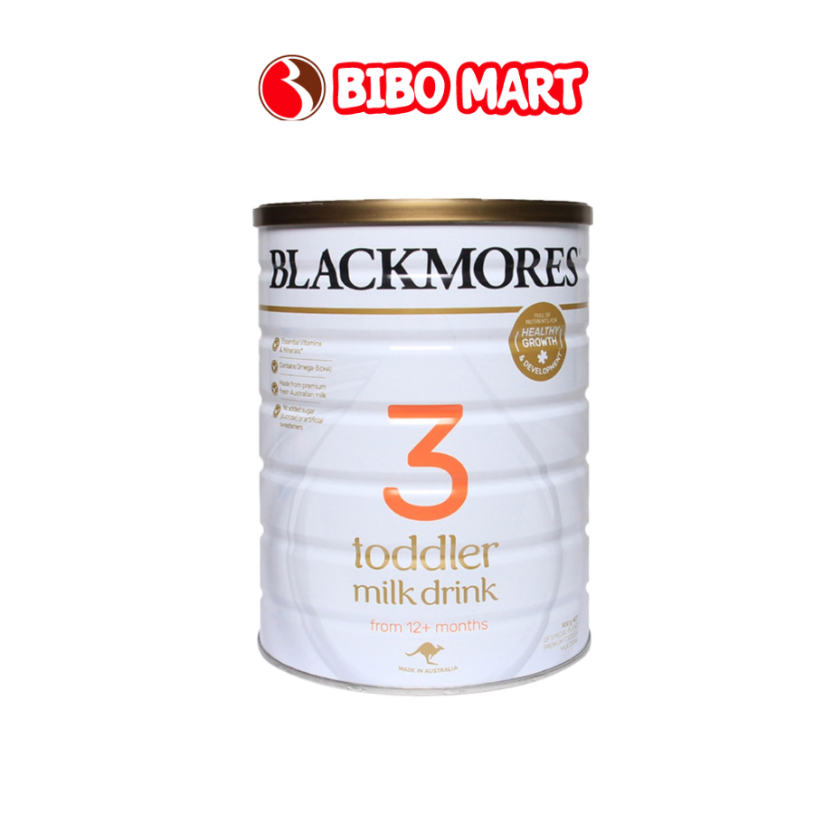 Sữa Blackmores Toddler Úc Phát Triển Chiều Cao Cân Nặng Cho Bé S3 900g - Bibo Mart