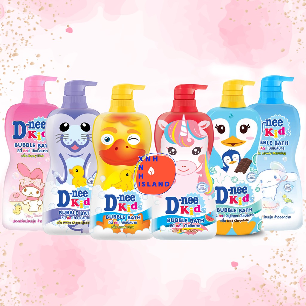 Sữa Tắm Cho Bé Dnee Kids Hình Thú 400Ml