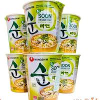 Thùng 12 Ly Mì Chay Soon Veggie Nongshim 68g x 12 ly