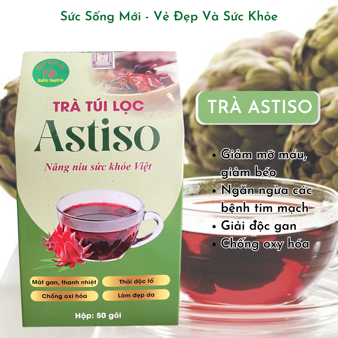 50 gói trà Detox Thanh Lọc Thải Độc Cơ Thể Trà Túi Lọc Thành Phần Hoàn Toàn Tự Nhiên Thải Độc Mát Ga