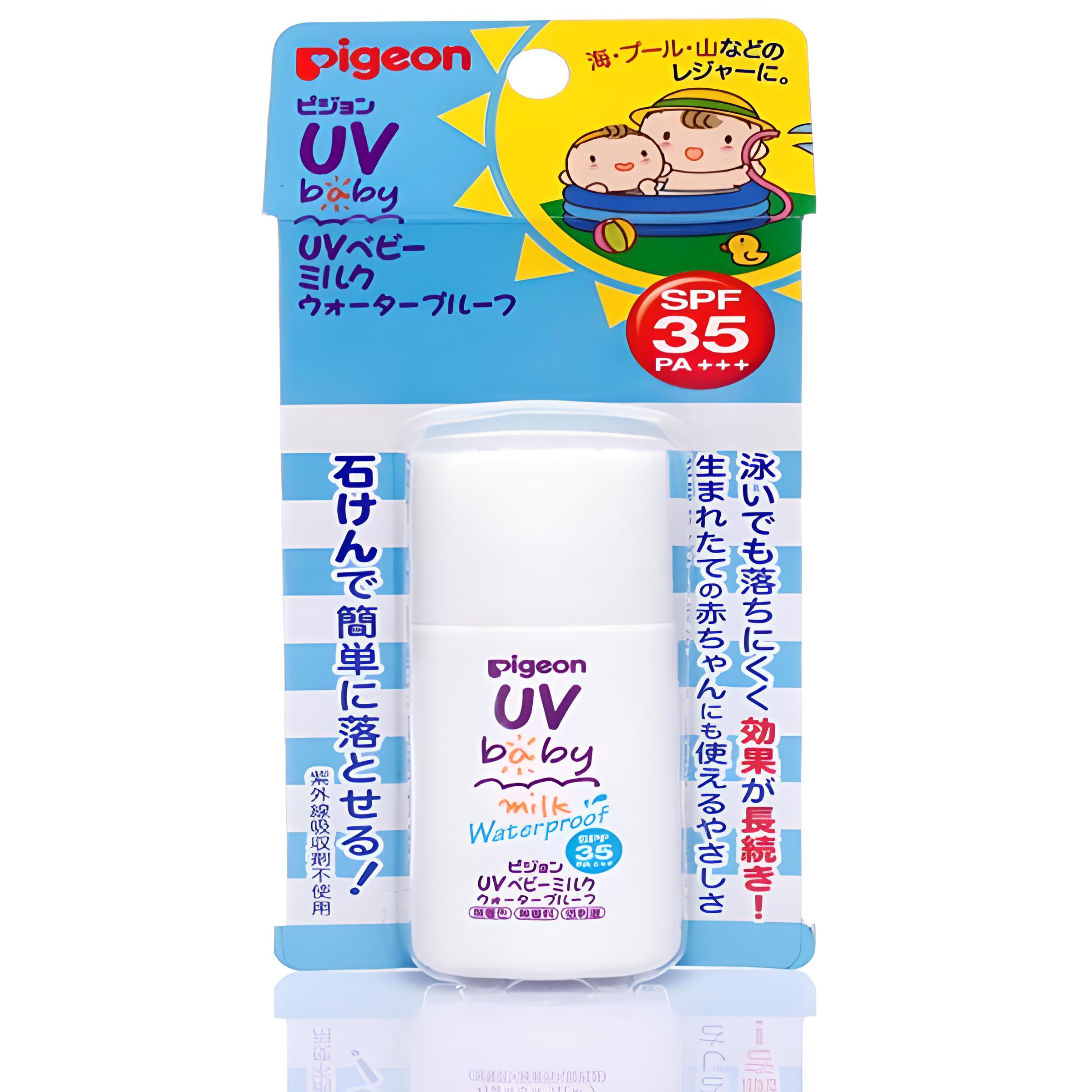 Sữa chống nắng Pigeon SPF 35PA +++ 30g - Hàng nội địa Nhật
