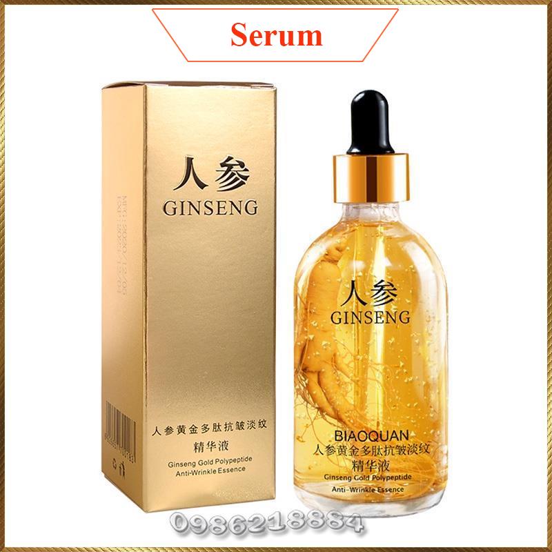 Serum Dưỡng Da Trẻ Hóa Xóa Nhăn Nhân Sâm Vàng Biaoquan Ginseng Gold Polypeptide Anti - Wrinkle Essence Gge8